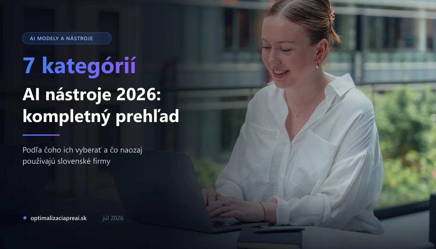 AI nástroje 2026: kompletný prehľad podľa kategórií